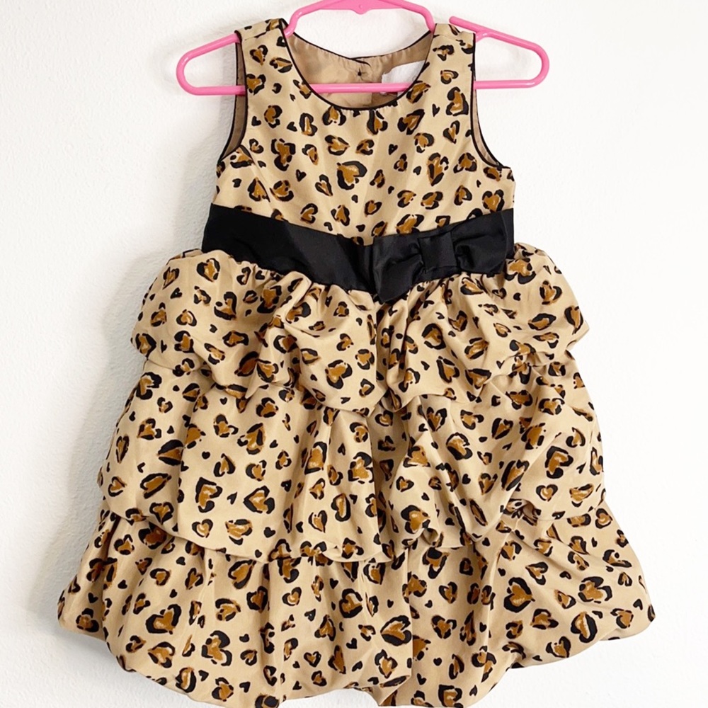 Camilla animal print party dress 2T